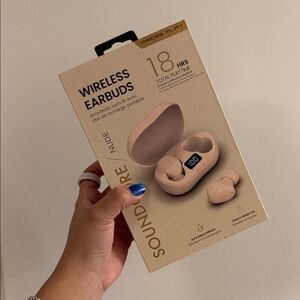 Wireless Earbuds Nude Charging Case with LED Display